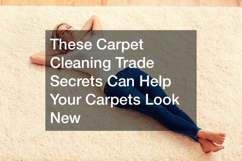 These Carpet Cleaning Trade Secrets Can Help Your Carpets Look New